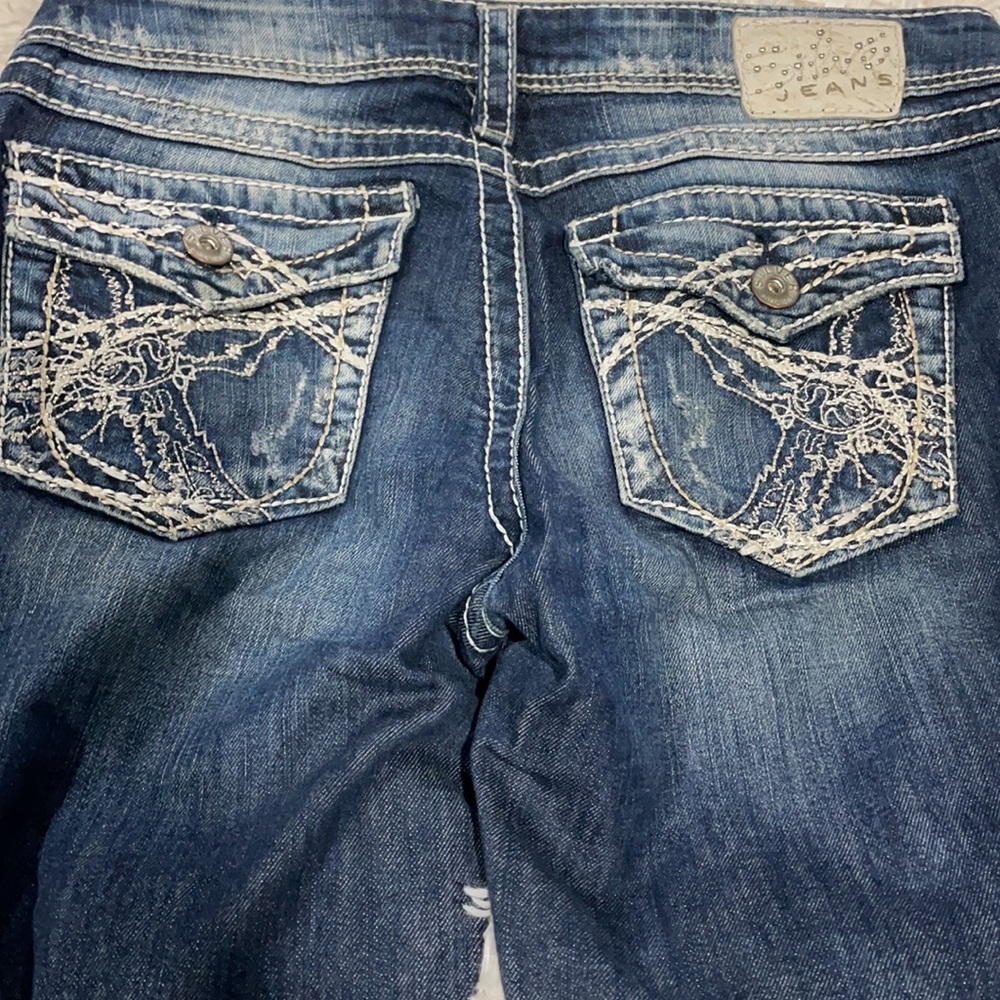 Silver bootcut jeans - Picture 2 of 3